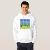 Rick London Worms from Scotland Funny Hoodie (Vorne ganz)