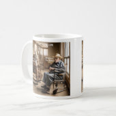 Rick London zurückgeblieben Far Side Cow mag es, z Kaffeetasse (Vorderseite Links)