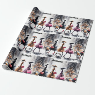 Rick Londons Mode Ants of New York City Funny Geschenkpapier