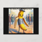 Rick Londons Unglaublich witzig Bananenkunst mit D Postkarte (Vorderseite)
