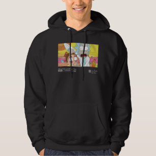 Rick Opening Morty's Eyes Quote Graphic Hoodie