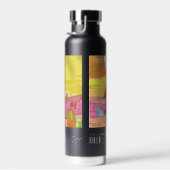 Rick Opening Morty's Eyes Quote Graphic Trinkflasche (Rechts)