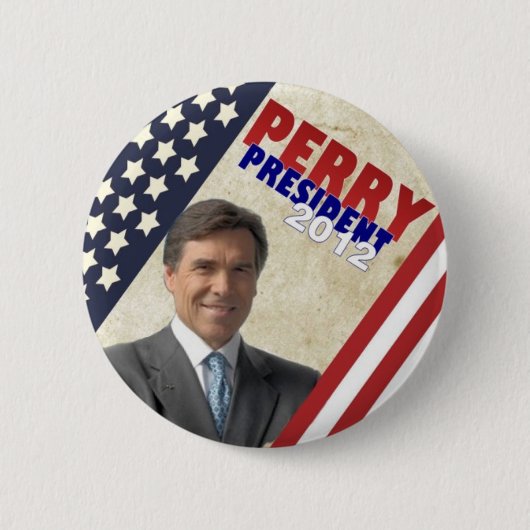 Rick Perry 2012 Button (Vorderseite)