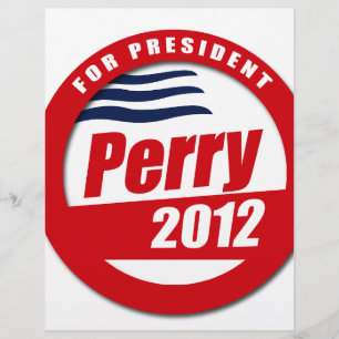 Rick Perry 2012 Flyer