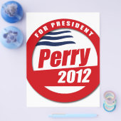 Rick Perry 2012 Flyer (Einzeln)