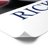 Rick Perry 2012 für Präsident Plakatdruck Poster (Ecke)