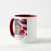 Rick Perry 2012 für Präsidentenkaffee-Tasse Tasse (Vorderseite Links)