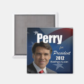 Rick Perry 2012 Magnet (Vorderseite/Rückseite)