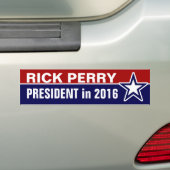 Rick Perry 2016 Autoaufkleber (Auf Auto)