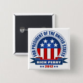 Rick Perry Button (Vorne & Hinten)