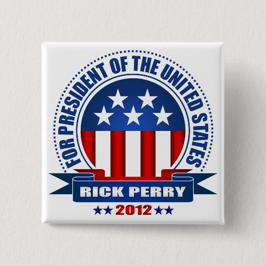 Rick Perry Button (Vorderseite)