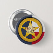 Rick Perry Förster-Abzeichen 2012 Button (Vorne & Hinten)