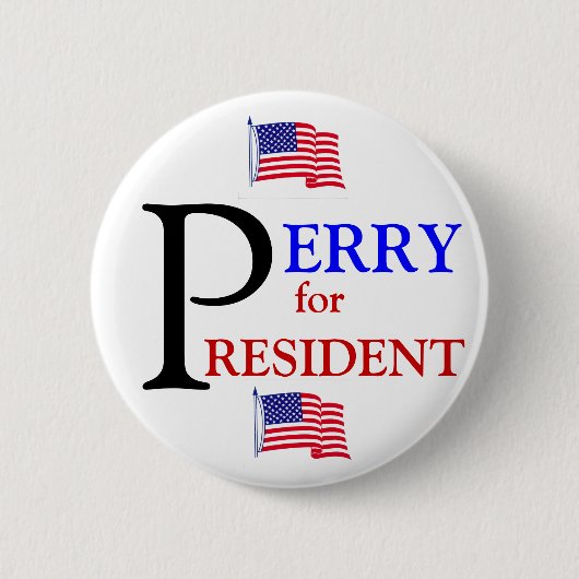Rick Perry für Präsidenten 2012 Button (Vorderseite)