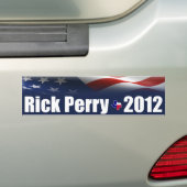 Rick Perry für Präsidenten Autoaufkleber (Auf Auto)