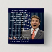 Rick Perry für Präsidenten!?!?!?! Button (Vorderseite)