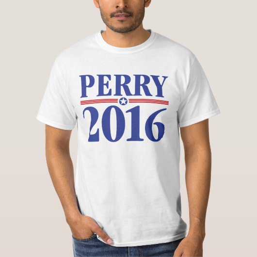 Rick Perry für Präsidenten T-Shirt (Vorderseite)