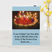 Rick Perry Geburtstags-Karte Karte (Gelbe Blume)