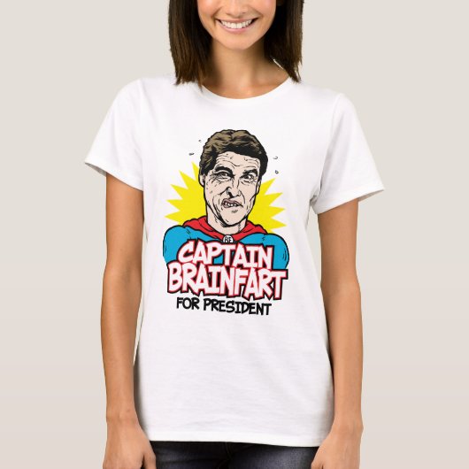 Rick Perry Kapitän Brainfart Shirt (Vorderseite)