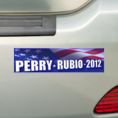 Rick Perry - Marco Rubio 2012 Autoaufkleber (Auf Auto)