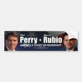 Rick Perry - Marco Rubio Autoaufkleber (Vorne)