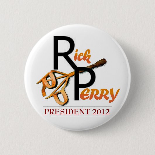 Rick Perry Marke Button (Vorderseite)