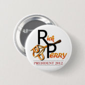 Rick Perry Marke Button (Vorne & Hinten)