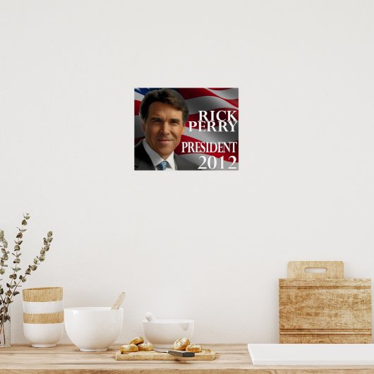 Rick Perry Poster (Küche)