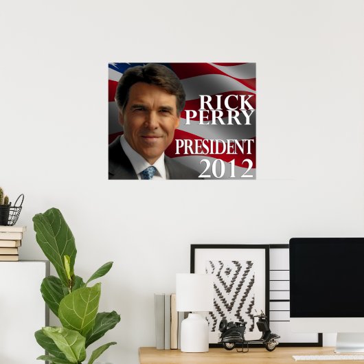 Rick Perry Poster (Heimbüro)