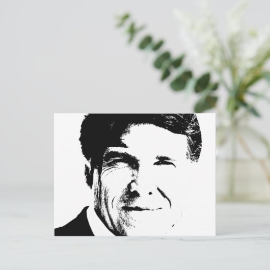 Rick Perry Postkarte (Stehend Vorderseite)