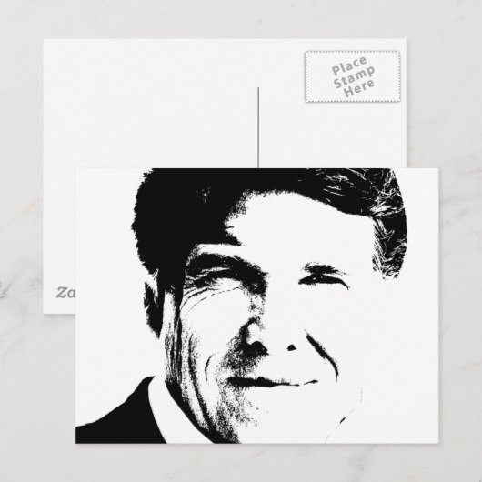 Rick Perry Postkarte (Vorne/Hinten)