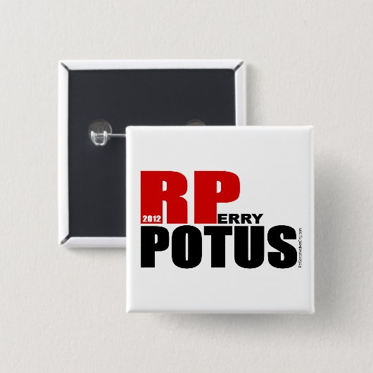 Rick Perry - POTUS Button (Vorne & Hinten)