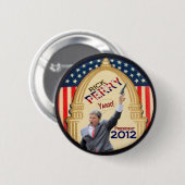Rick Perry Präsident 2012 Button (Vorne & Hinten)