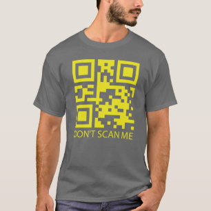 Rick Roll lustiger QR-Scan-Code scannen mich nicht T-Shirt