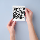 Rick Roll QR Code Rickgewalzt Flyer (Gruppe)