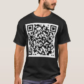 Rick Roll Qr T-Shirt (Vorderseite)