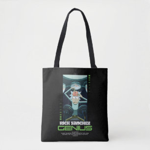 Rick Sanchez Genius Quote Graphic Tasche