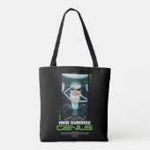 Rick Sanchez Genius Quote Graphic Tasche (Rückseite)