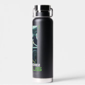 Rick Sanchez Genius Quote Graphic Trinkflasche (Rückseite)