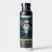 Rick Sanchez Genius Quote Graphic Trinkflasche (Links)