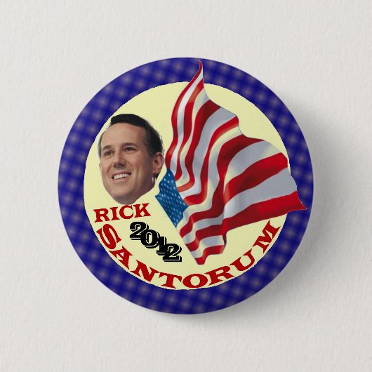 Rick Santorum 2012 Button (Vorderseite)