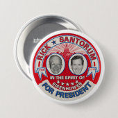 Rick Santorum 2016 Button (Vorne & Hinten)