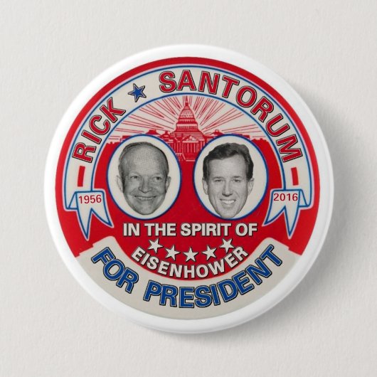 Rick Santorum 2016 Button (Vorderseite)