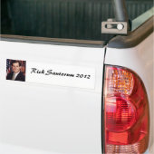 Rick Santorum Autoaufkleber (Auf Lkw)