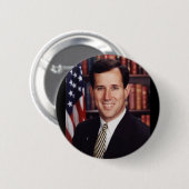 Rick Santorum Button (Vorne & Hinten)