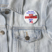 RICK SANTORUM FÜR GOTT UND LAND 2012 BUTTON (Beispiel)