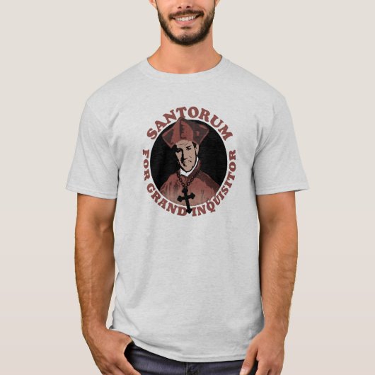 Rick Santorum für großartigen Untersuchungsbeamten T-Shirt (Vorderseite)