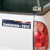 Rick Santorum für Präsidenten Autoaufkleber (Auf Lkw)