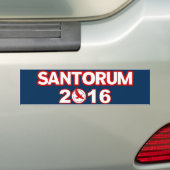 Rick Santorum für Präsidenten Autoaufkleber 2016 (Auf Auto)