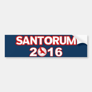 Rick Santorum für Präsidenten Autoaufkleber 2016