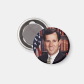 Rick Santorum Magnet (Vorderseite/Rückseite)